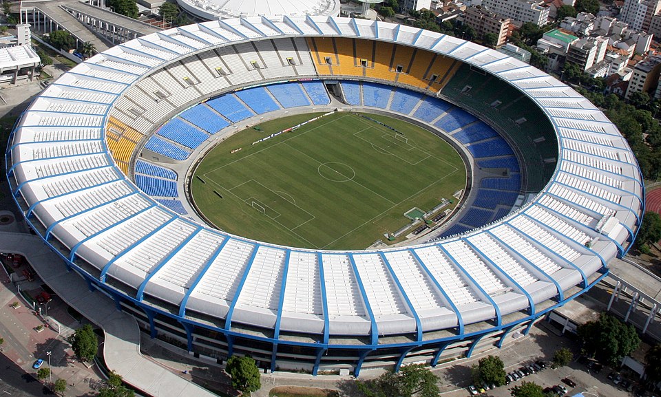 Vista aérea del estadio Couto Pereira